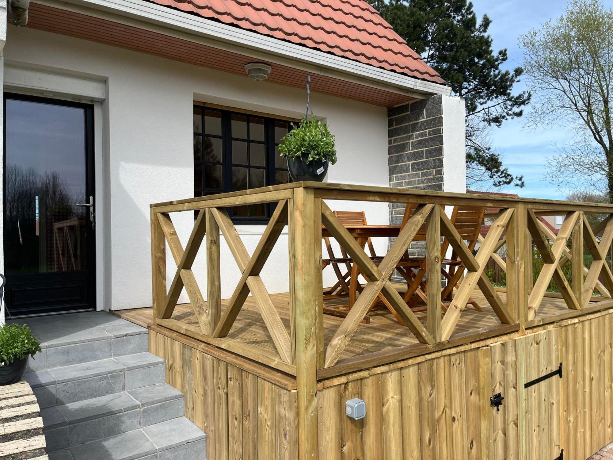 Gite Aimee De L'Etoile Villa Merlimont Plage Exteriör bild